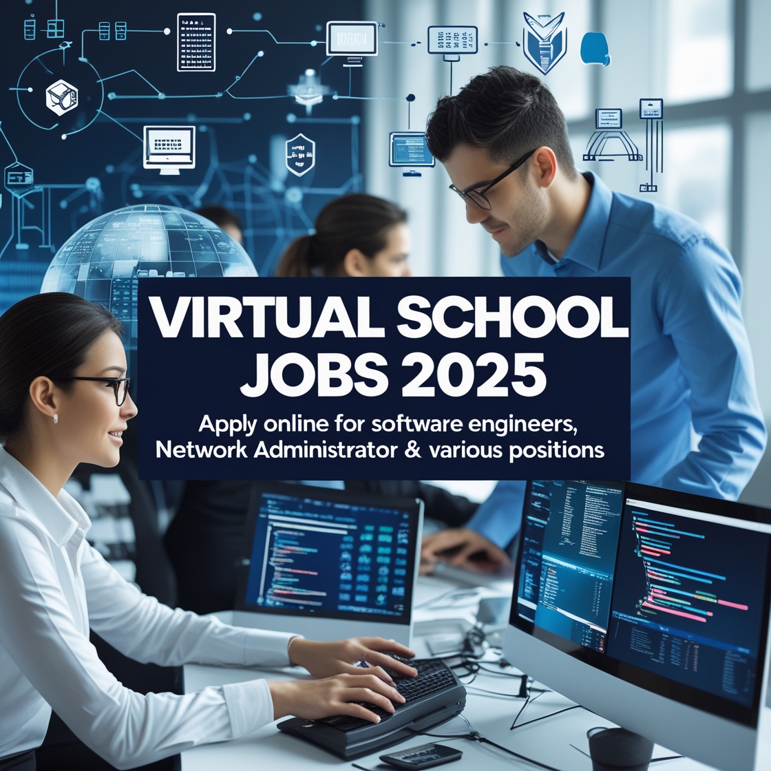 Virtual School Jobs 2025: Apply Online for Software Engineers, Network Administrators & Various Positions – VU Latest Opportunities
